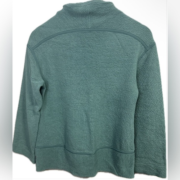 Lululemon On Repeat Mock Neck in Smoke Green Size 8 - Picture 5 of 7